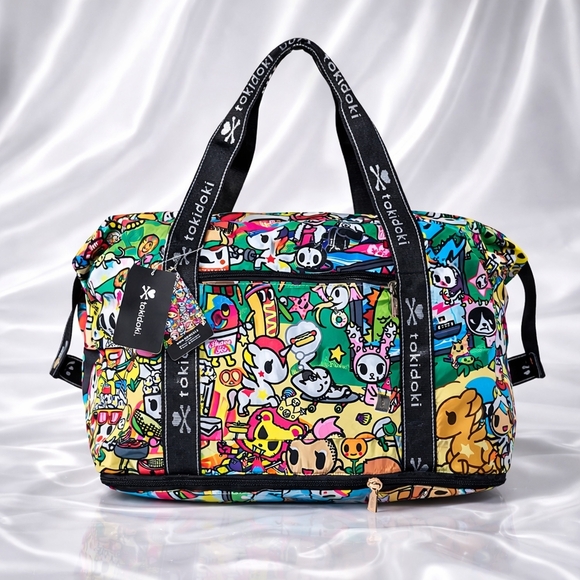 LIMITED EDITION Tokidoki Unicorno Weekender Duffle Bag/ Tote - Picture 7 of 12